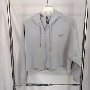 Adidas by Stella McCartney Loose Cropped Hoodie Women's Large